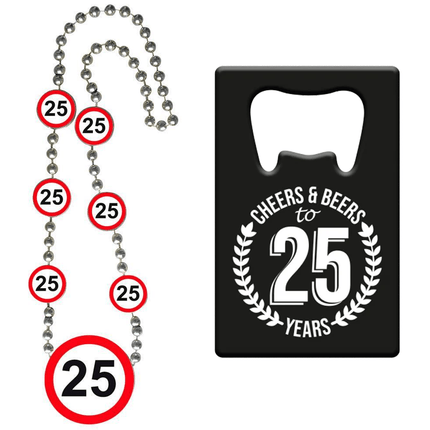 25 Jaar Accessoires - Partywinkel