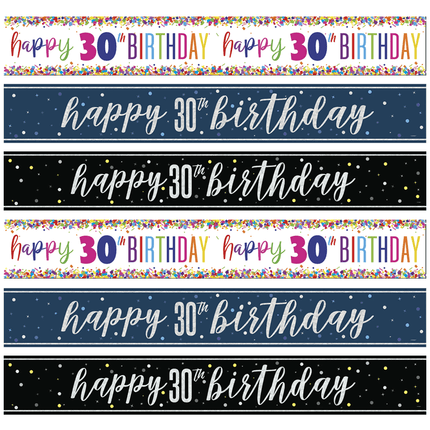 30 Jaar Banners - Partywinkel