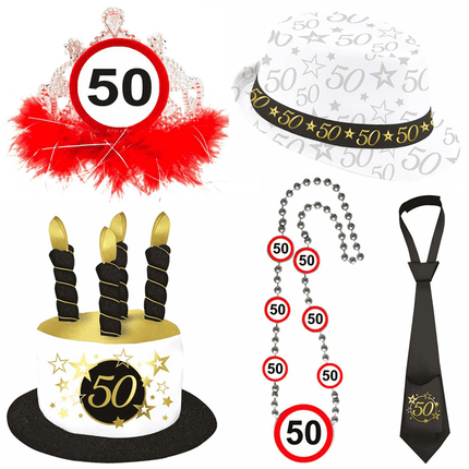 50 Jaar Accessoires - Partywinkel