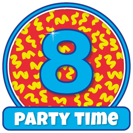 8 Jaar Deurborden - Partywinkel