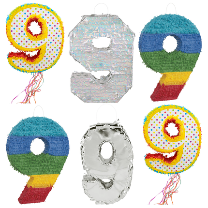 9 Jaar Pinatas - Partywinkel