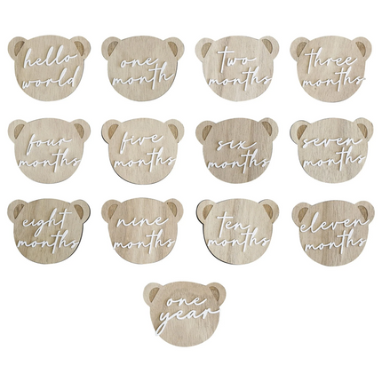 Collection image for: Babyshower Mijlpaalkaarten