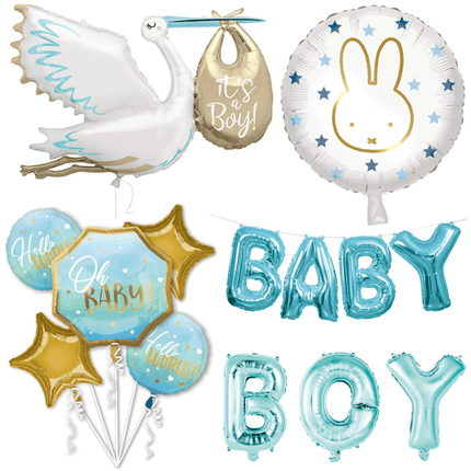 Geboorte Folie Ballonnen Jongen - Partywinkel