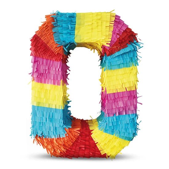 0 Jaar Pinata Gekleurd 45cm van VDV Benefit koop je bij Partywinkel