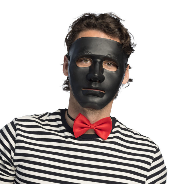 Masker mime Theater zwart