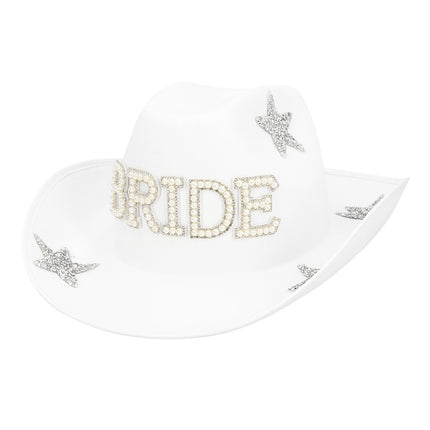 Hoed cowboy Star 'Bride'