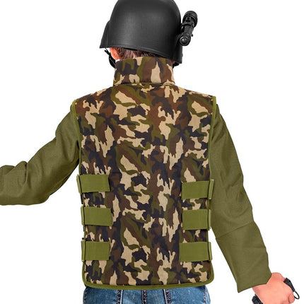 Militair Camouflage vest Kind