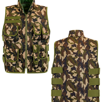 Militair Camouflage vest Kind