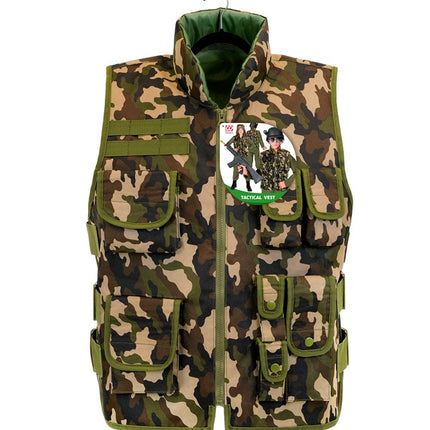 Militair Camouflage vest Kind