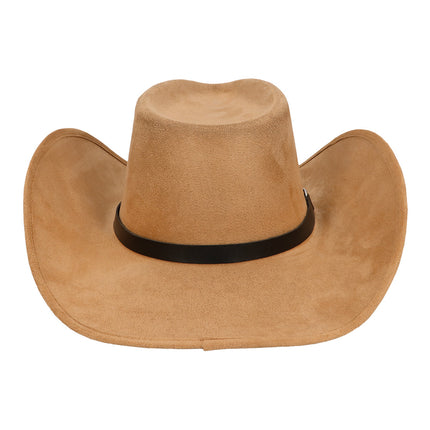 Hoed cowboy Bronco beige