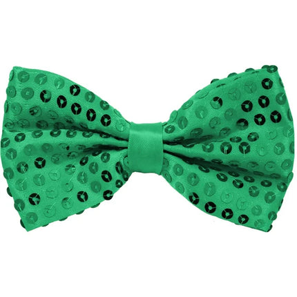 Groene Strik Glitters