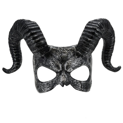 Zwart Oogmasker Hoorns