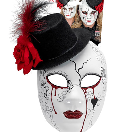 Dia De Los Muertos Masker Met Hoed