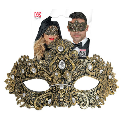 Oogmasker Theater Goud