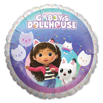 Gabby'S Dollhouse Helium Ballon Gekleurd Leeg 45cm