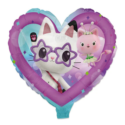 Gabby'S Dollhouse Helium Ballon Hartvormig Leeg 45cm