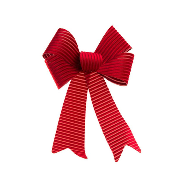 Rood Strik Gestreept 39cm