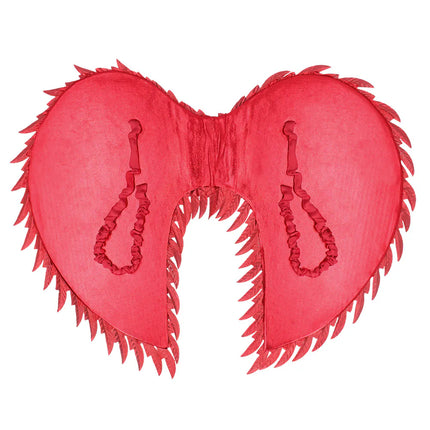 Engelenvleugels Glam rood (55 x 50 cm)