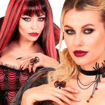 Halloween Ring Rood Spin
