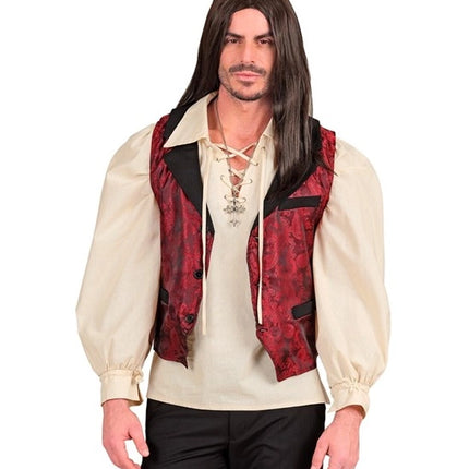 BEIGE HISTORISCH KARAKTER SHIRT