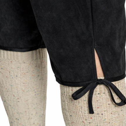 Oktoberfest Lederhose Zwart Lang