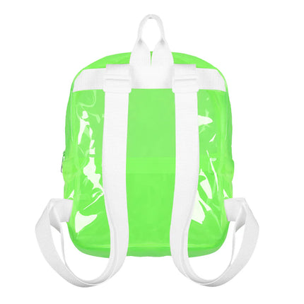 Rugzak Clarity neongroen (28 x 23 x 10 cm)