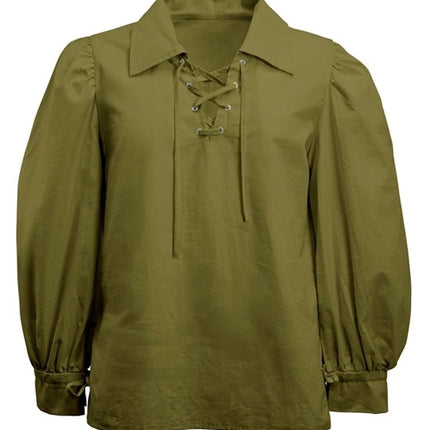 GROEN HISTORISCH KARAKTER SHIRT