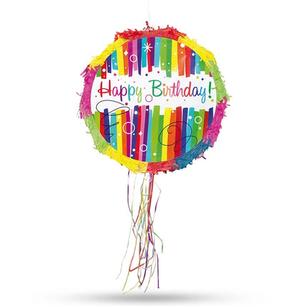 Happy Birthday Pinata Gekleurd