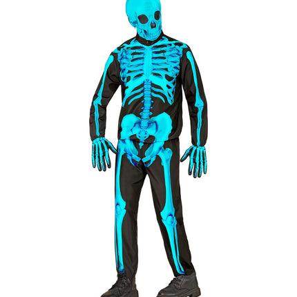 Skelet Kostuum Kind Neon