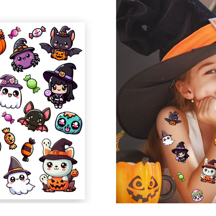 Halloween Nep Tattoos