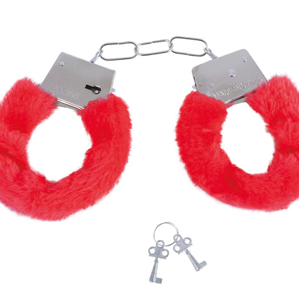 Rode Handboeien Fluweel