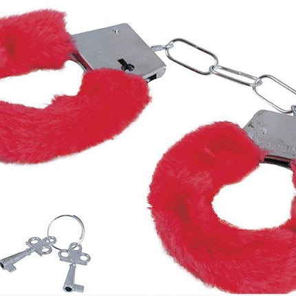 Rode Handboeien Fluweel