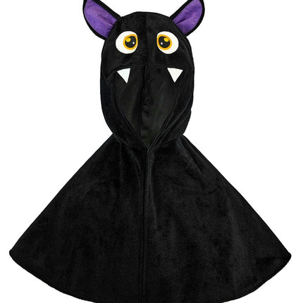 Halloween Cape Zwart Vleermuis