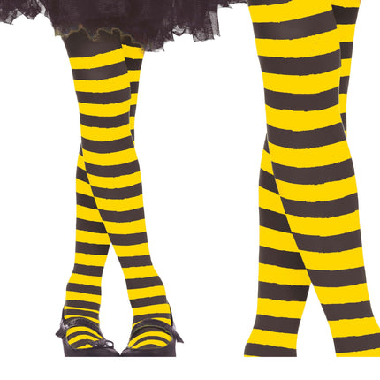 Gele Panty Gestreept Kind