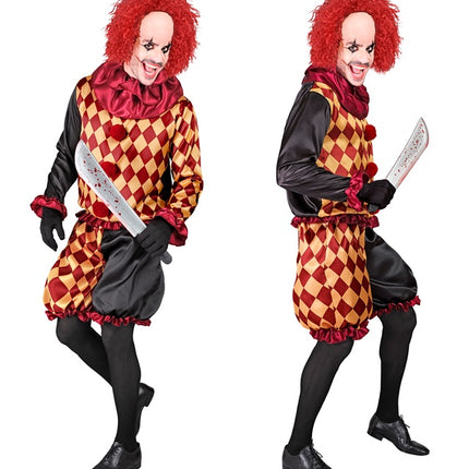 Clown Kostuum Heren 3 delig