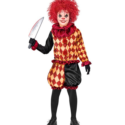 Clown Kostuum Kind 3 delig