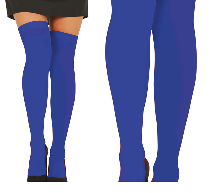 Donkerblauwe Kousen Donkerblauw