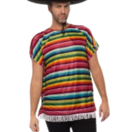 Regenboog Poncho Polyester