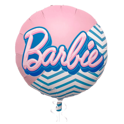 18" BARBIE RND FL BLLN van Unique koop je bij Partywinkel