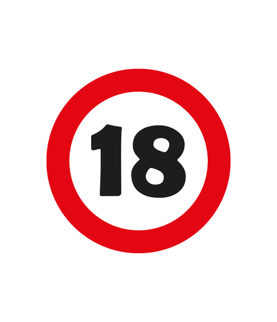 18 Jaar Tafelconfetti 2,5cm van Paper Dreams koop je bij Partywinkel