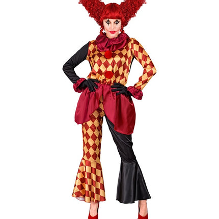 Clown Kostuum Dames 3 delig