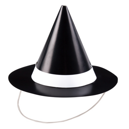 8 MINI WITCH PARTY HAT