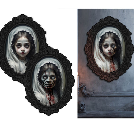 Halloween Poster Meisjes 40cm