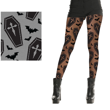 Halloween Panty Zwart Doodskisten