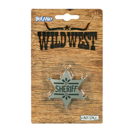 Sherrif Badge Metaal