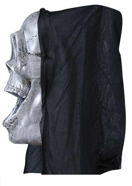 Zwart Witte Halloween Masker Spook