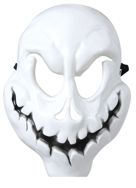 Witte Halloween Masker Spook