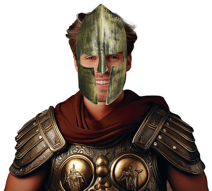 Gladiator Masker Goud Zilver