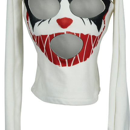 Halloween Masker Wit Konijn