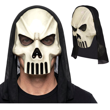 Halloween Masker Wit Geest
